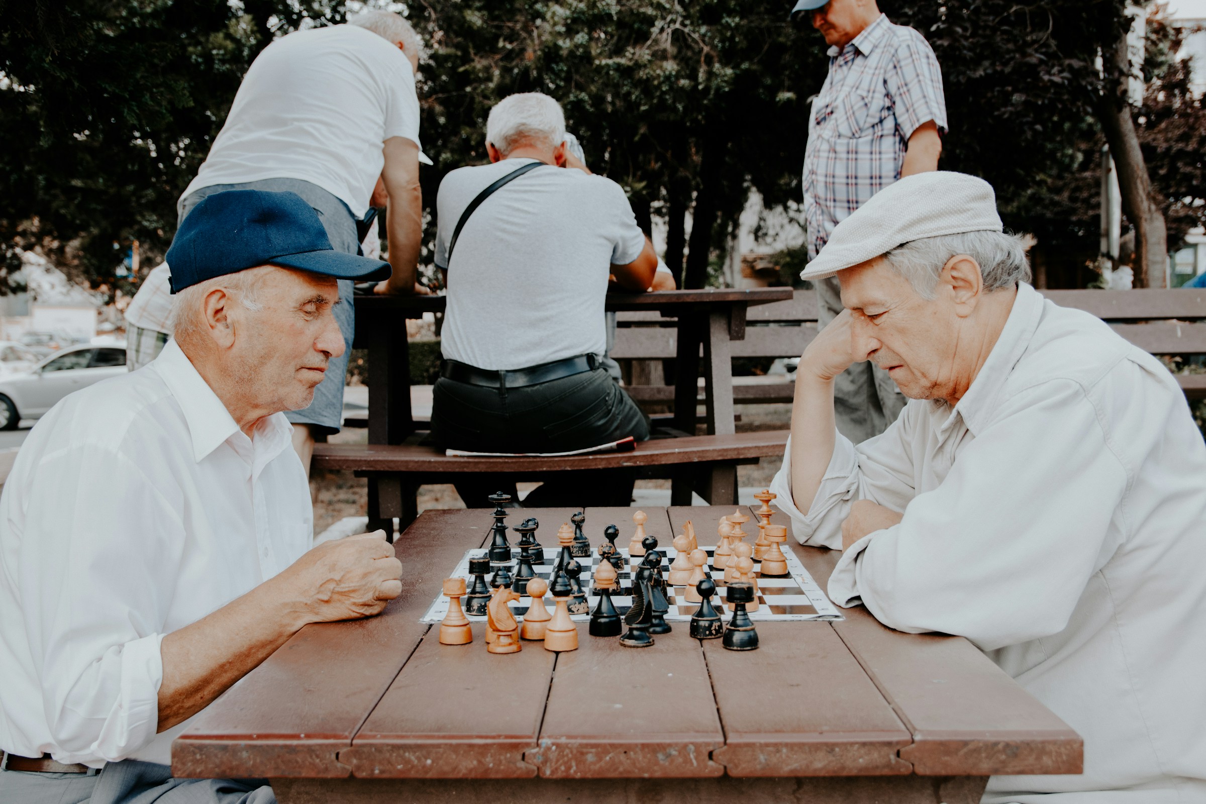 enjoying retirement